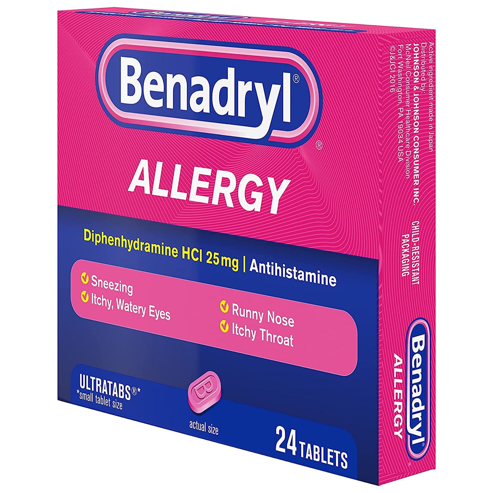 Benadryl Allergy Antihistamine