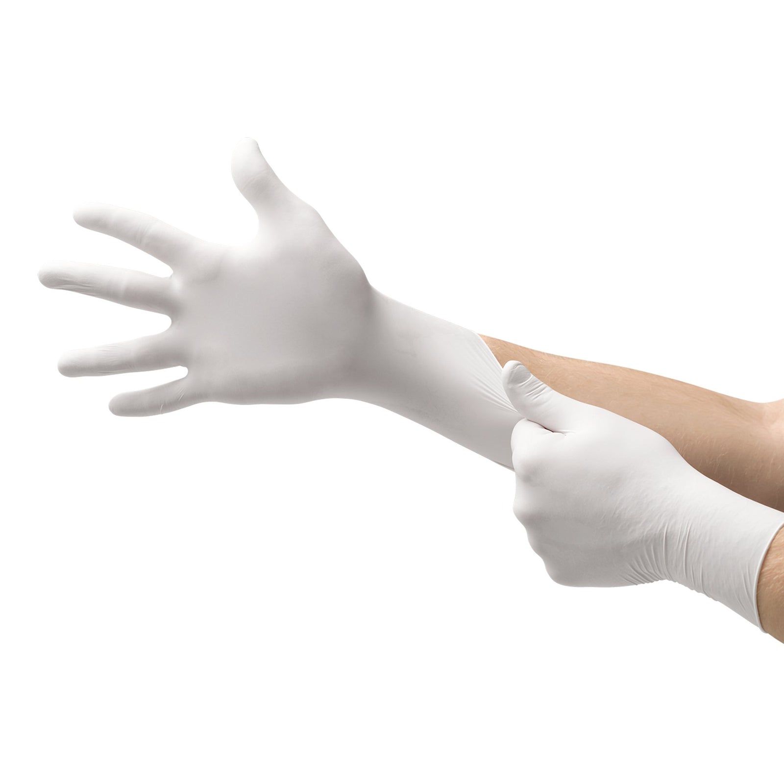 Soft White Nitrile* Exam Glove