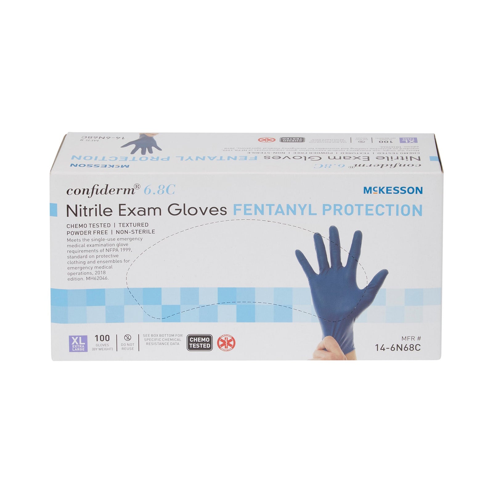 McKesson Confiderm 6.8C Exam Glove