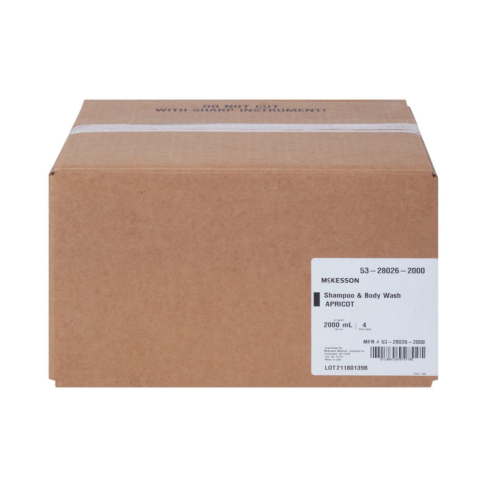 McKesson Shampoo and Body Wash 2000 mL Dispenser Refill Bag