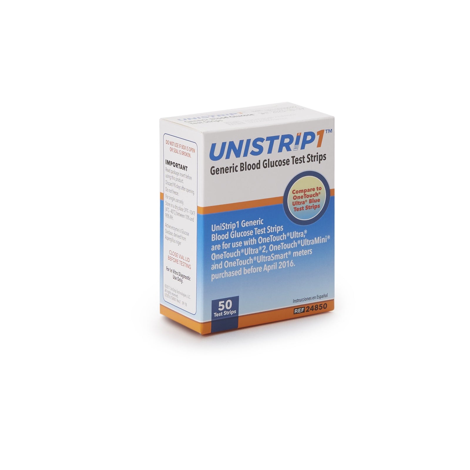 Unistrip Blood Glucose Test Strips