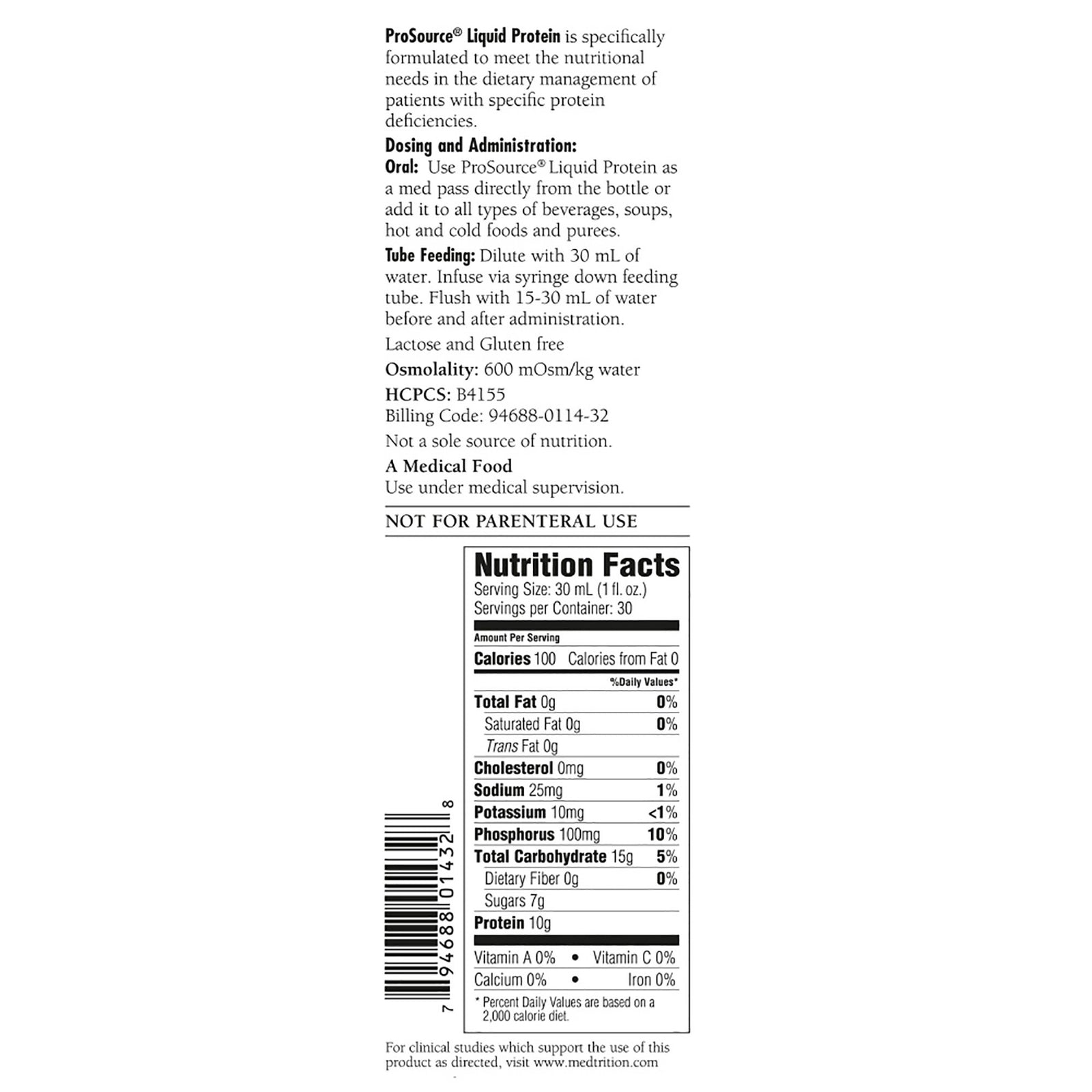 ProSource Oral Supplement