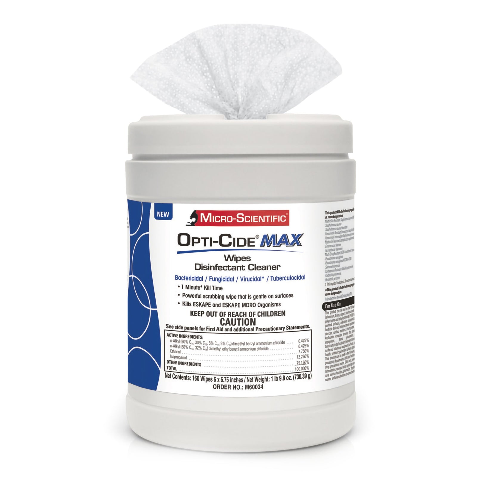 Opti-Cide Max Wipes Disinfectant Cleaner
