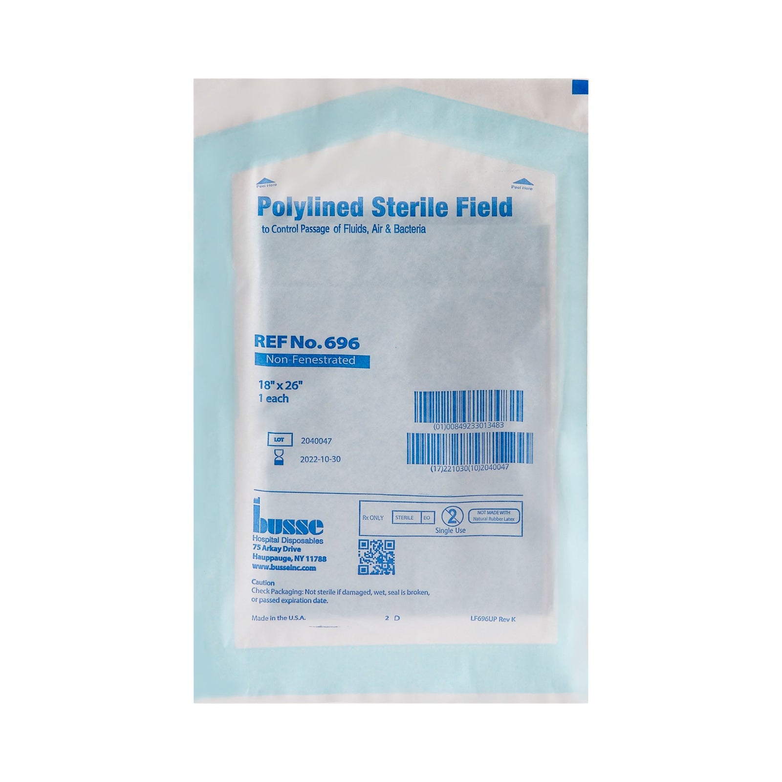 General Purpose Drape Sterile Field Drape 18 W X 26 L Inch Sterile