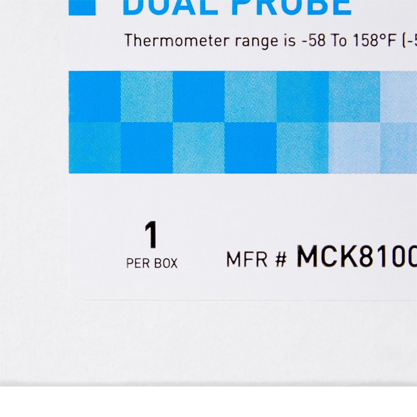 McKesson Digital Refrigerator / Freezer Thermometer With Alarm