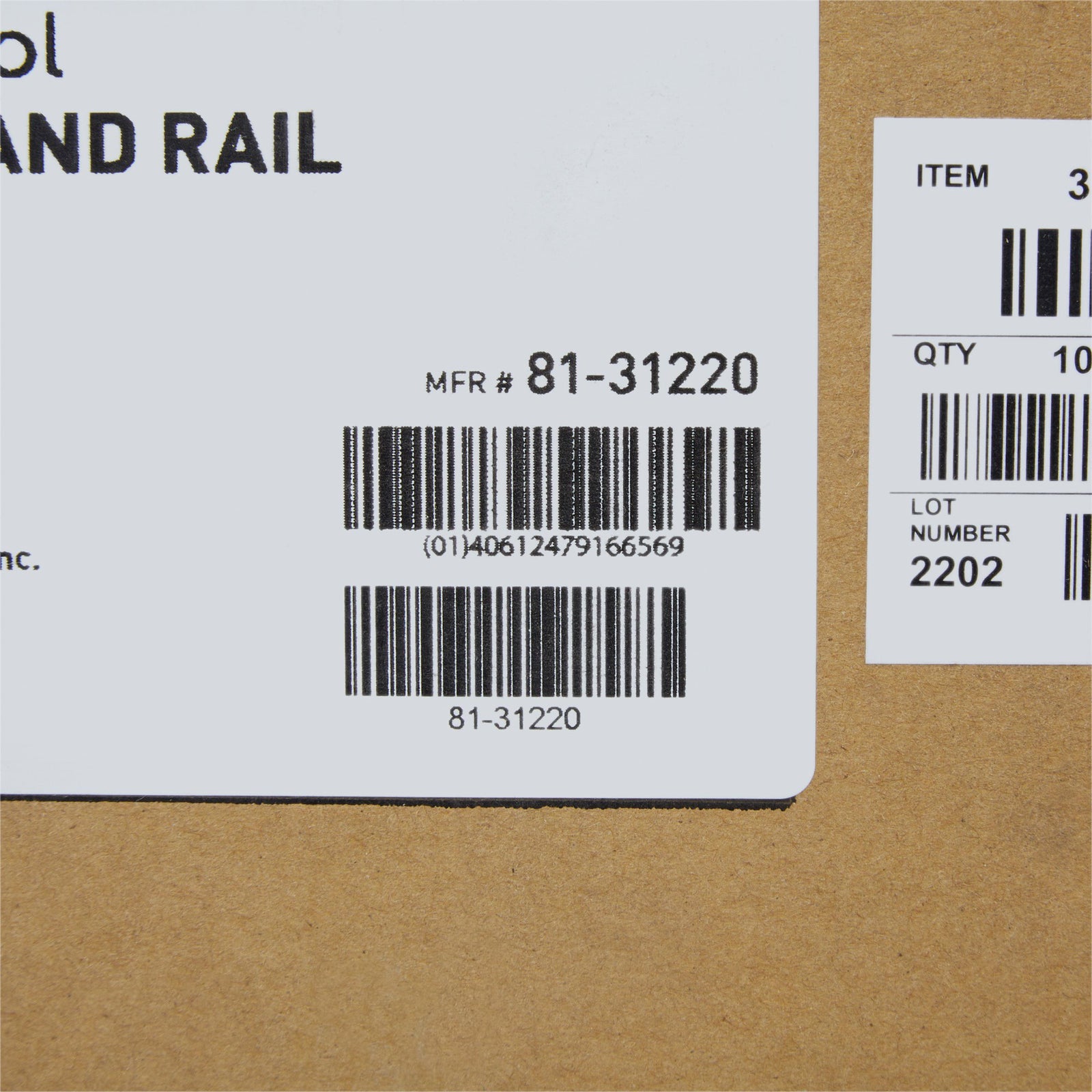 McKesson Step Stool With Handrail