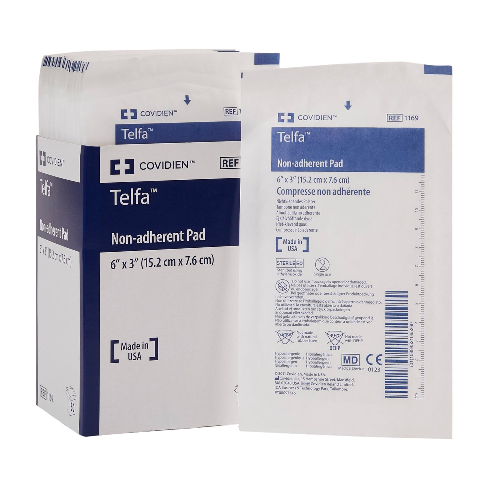 COVIDIEN Telfa Ouchless Non-Adherent Dressing