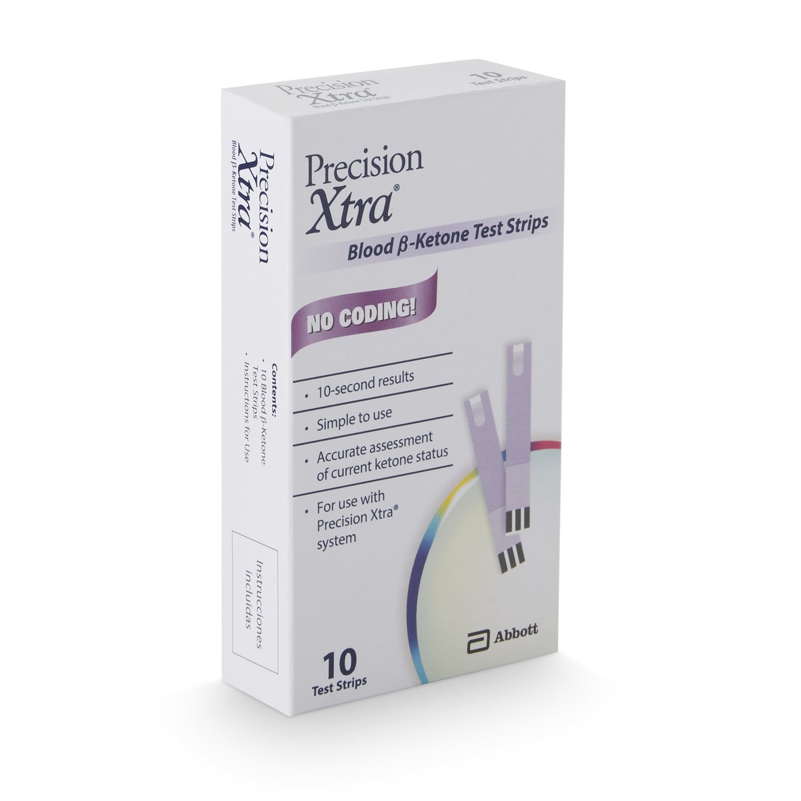 Precision Xtra Blood Glucose And Ketone Test Strips