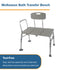 McKesson Knocked Down Bath Transfer Bench