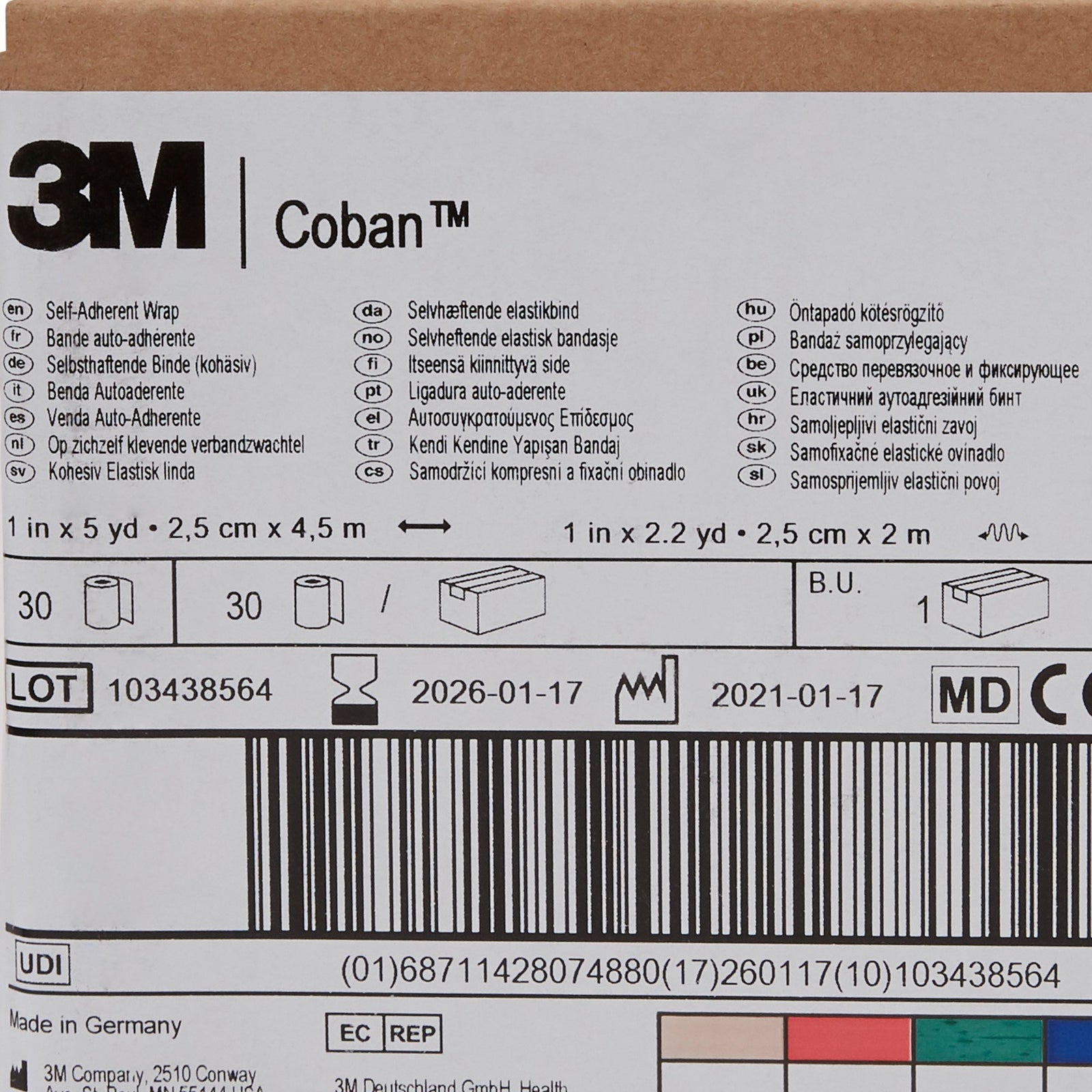 3M Coban Self-Adherent Wrap