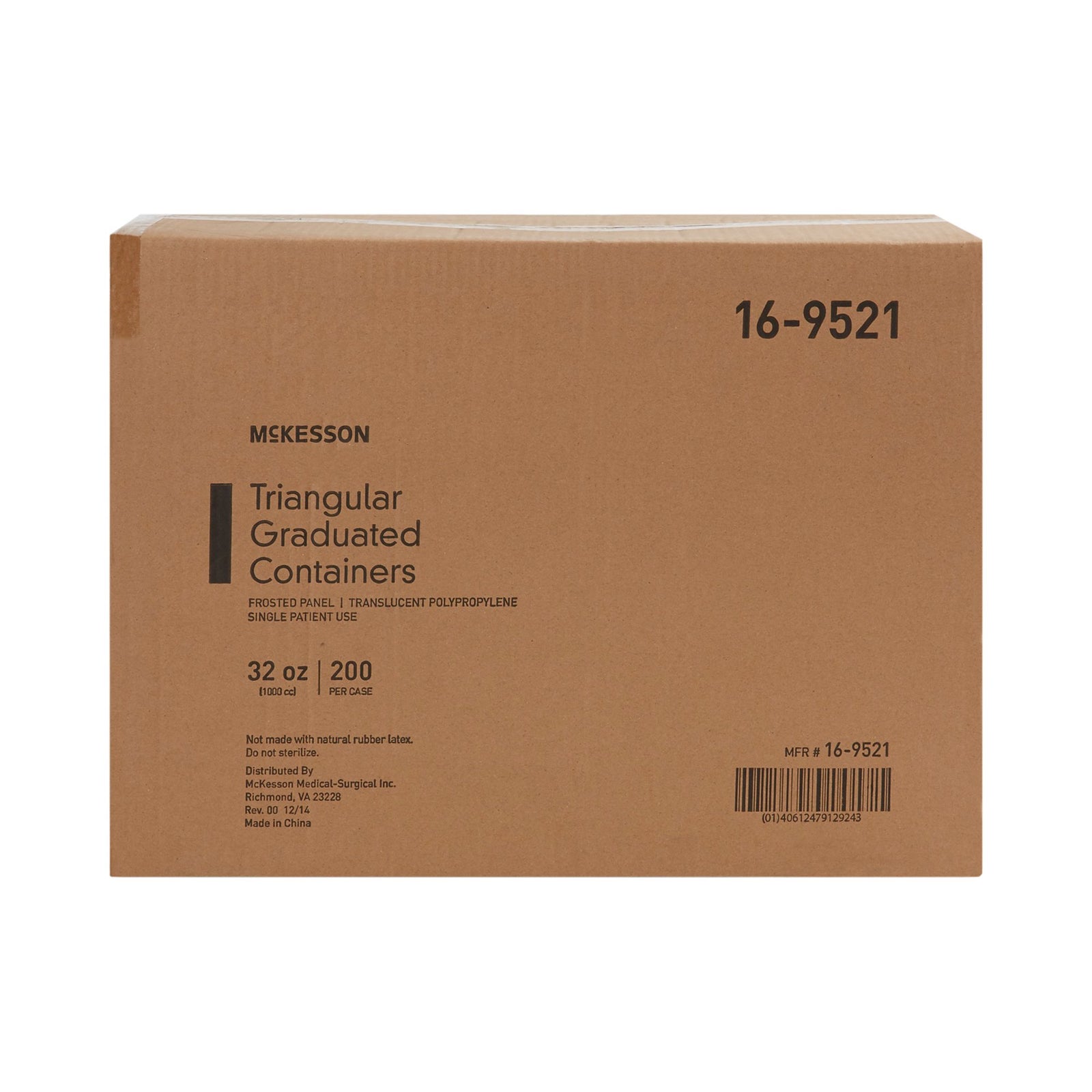 McKesson Graduated Container