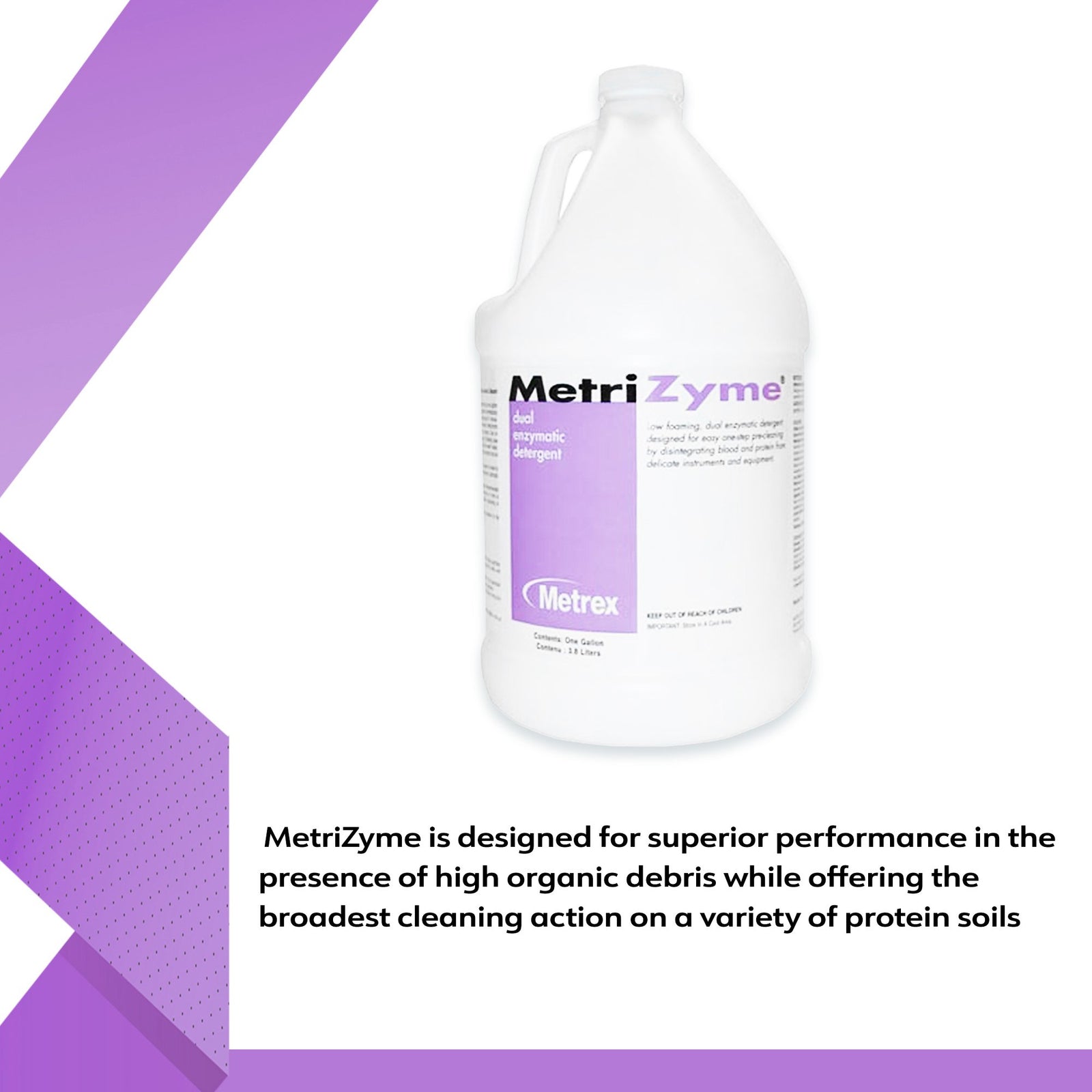 MetriZyme Dual Enzymatic Instrument Detergent