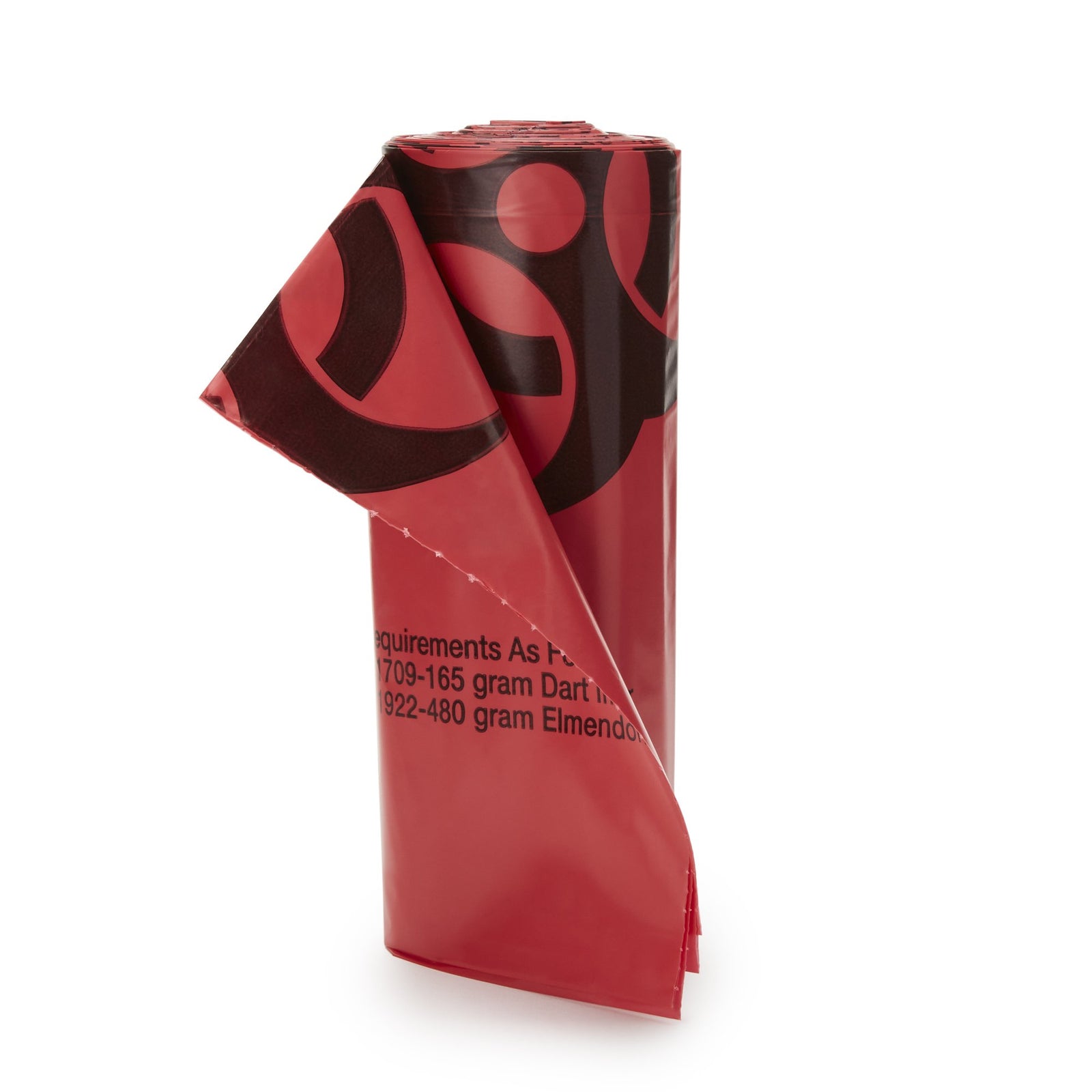 McKesson Infectious Waste Bags (40-45 gal., 30-33 gal., 7-10 gal.) - LLDPE Red