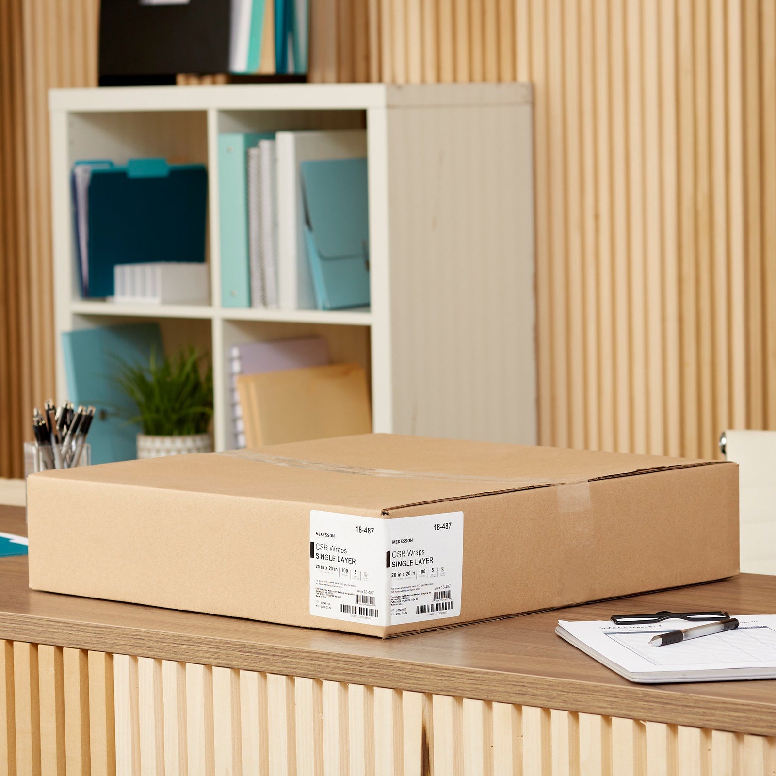 McKesson Single Layer Sterilization Wrap