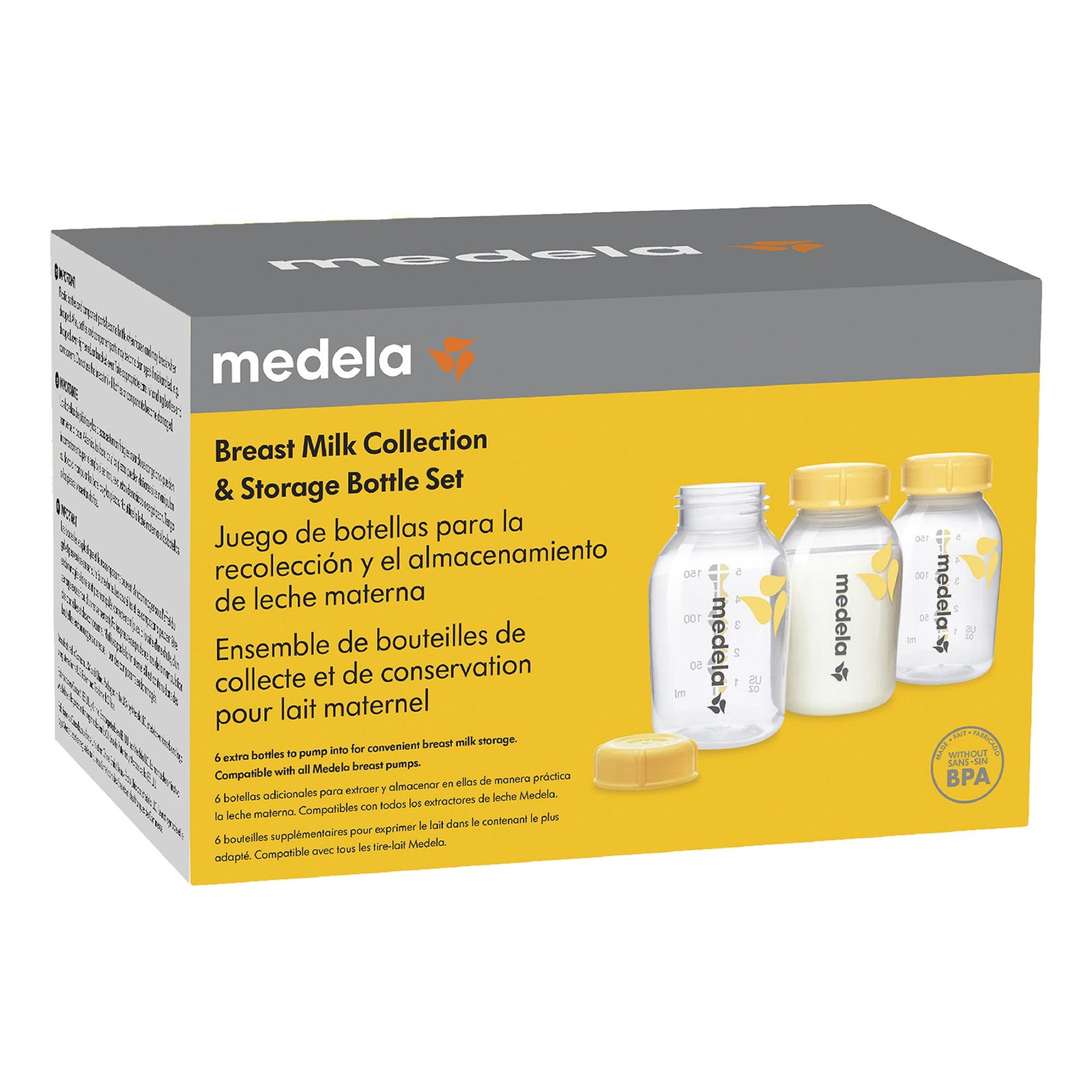 Medela Breast Milk Collection And Storage Bottle Set