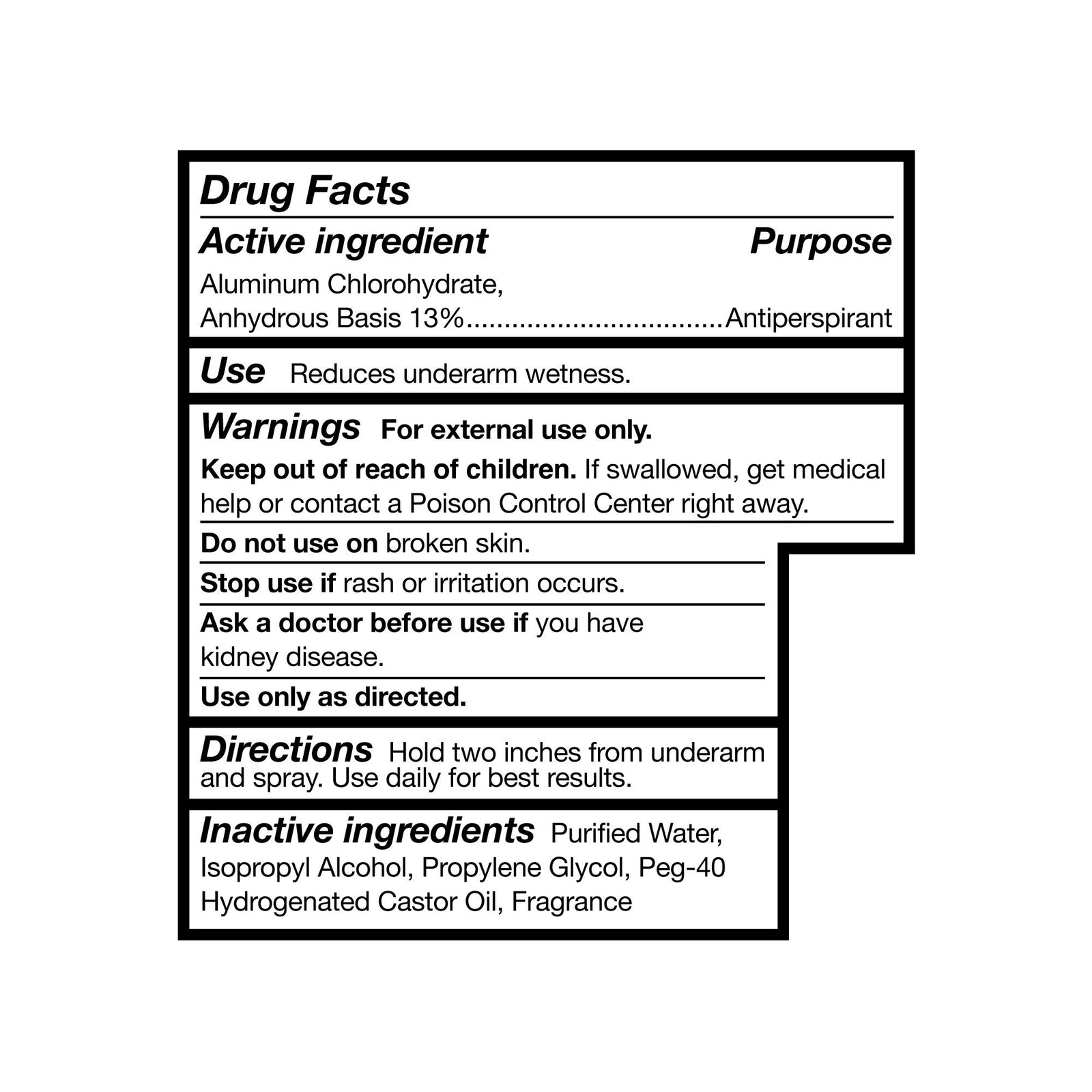 McKesson Antiperspirant / Deodorant