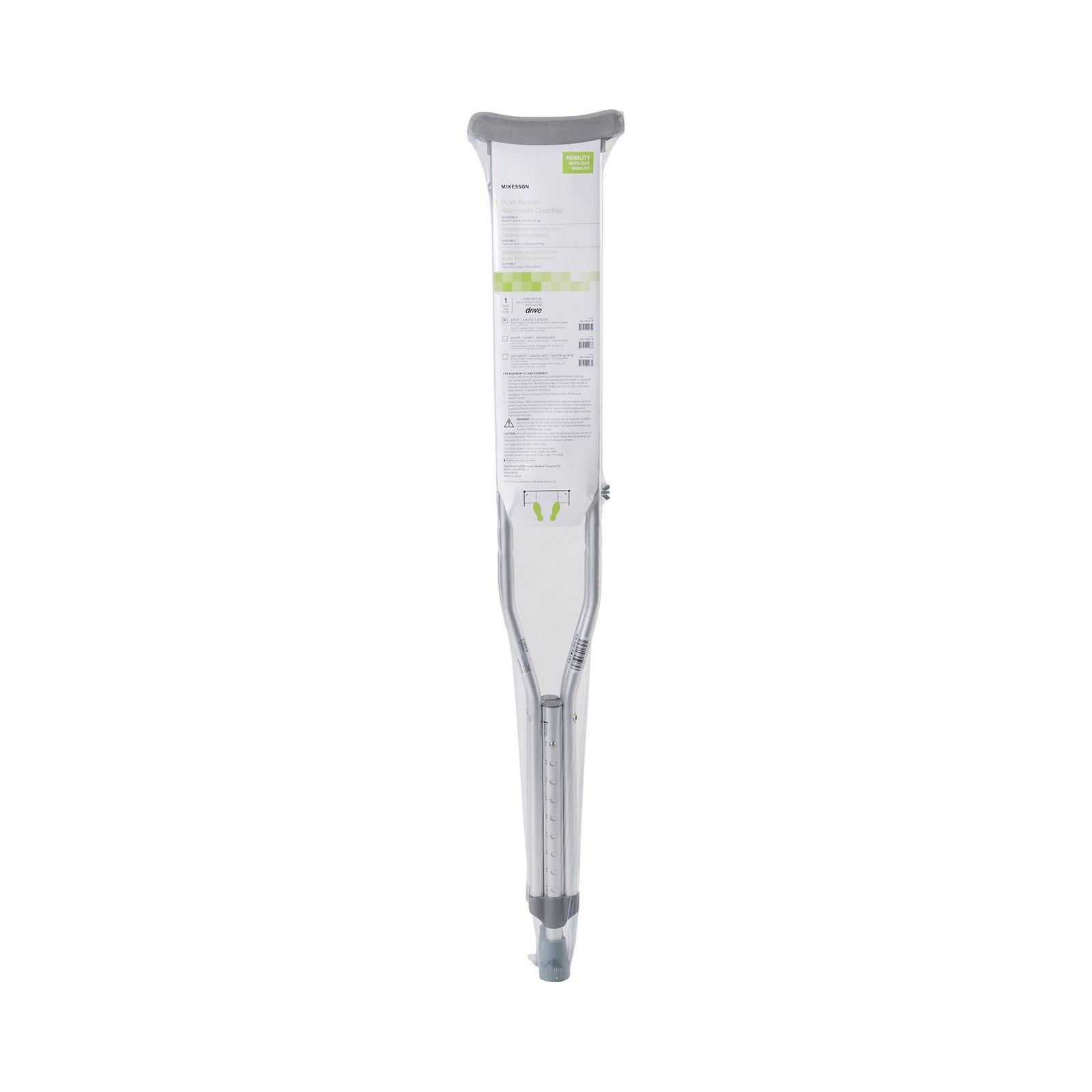 McKesson Underarm Crutches
