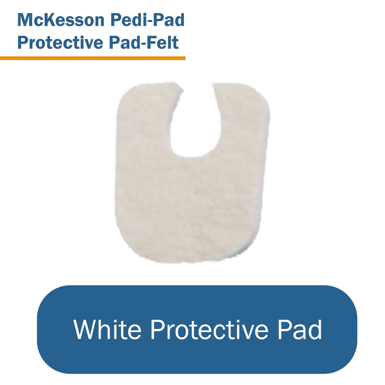 McKesson Large & Small Adhesive Foot Pads (Size 105)