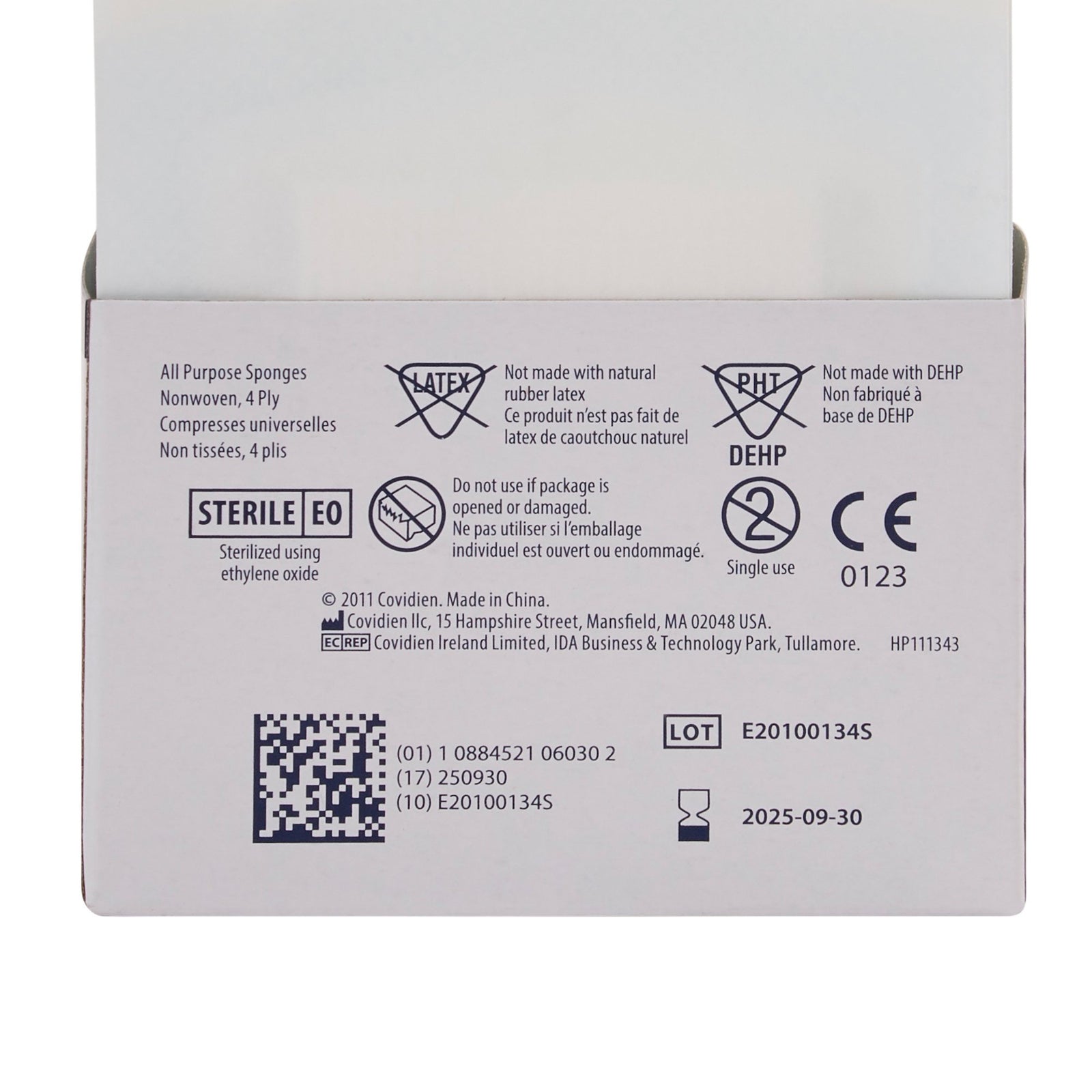 Curity Nonwoven Sponge