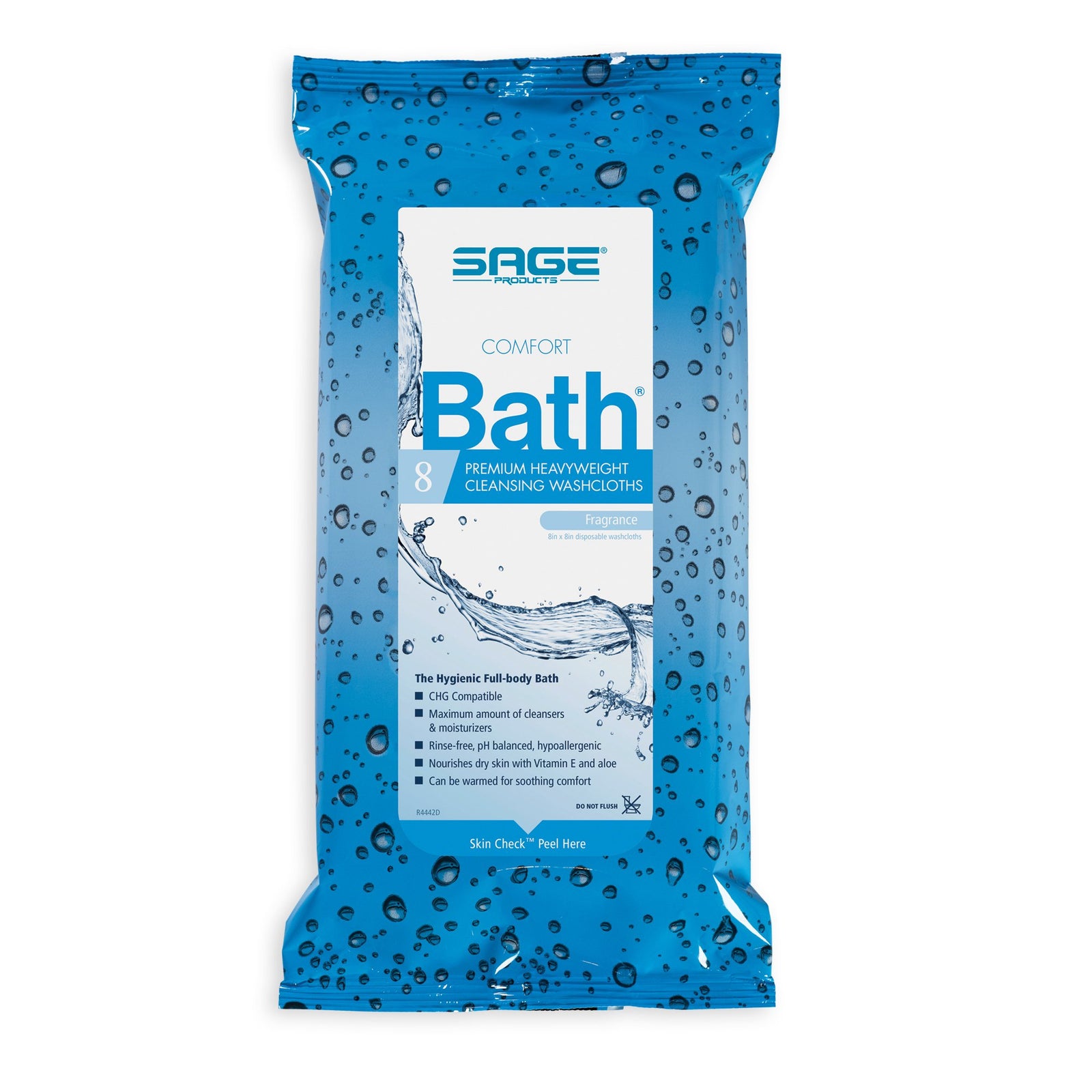 Comfort Bath Premium Heavyweight Rinse-Free Bath Wipe