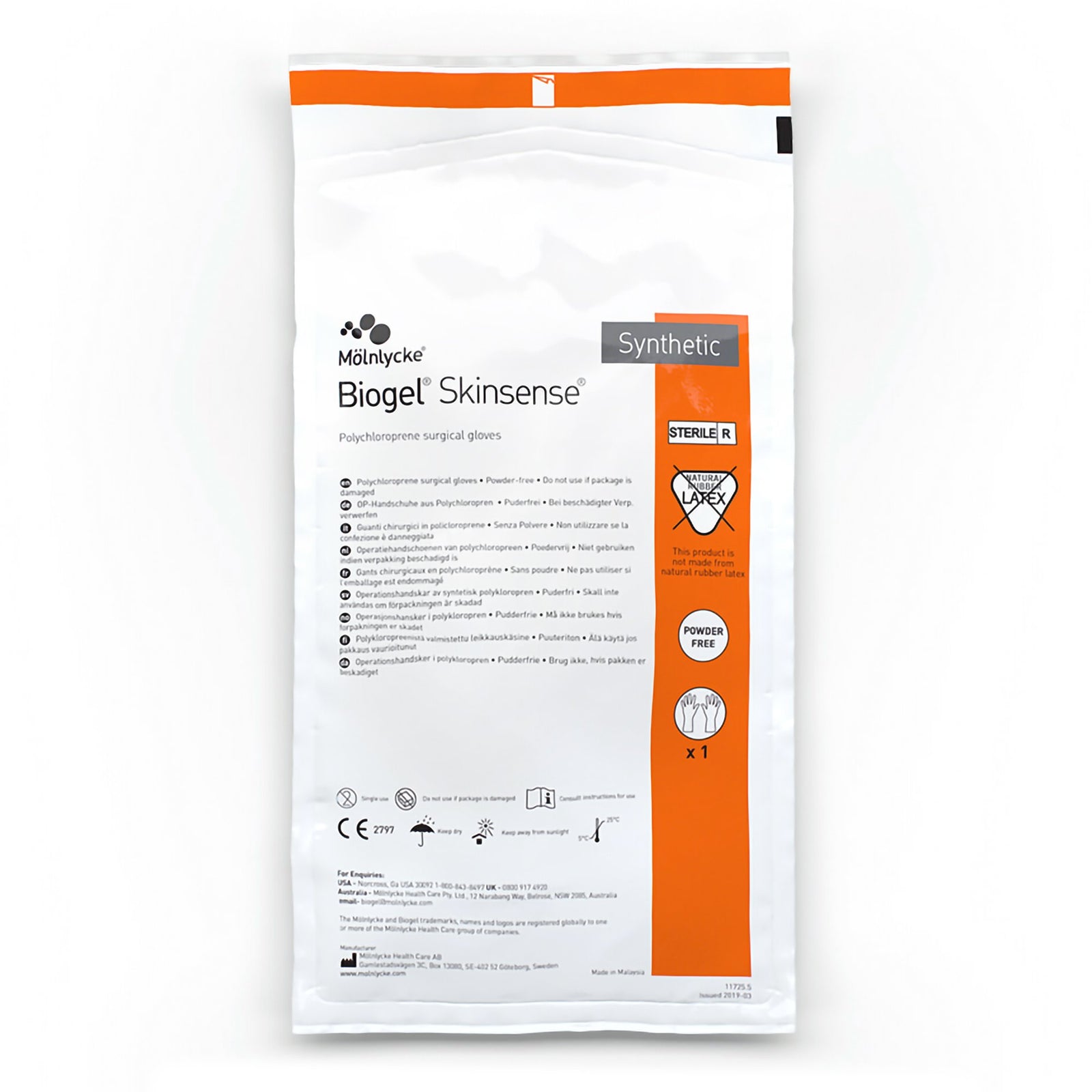 Biogel Skinsense Surgical Glove