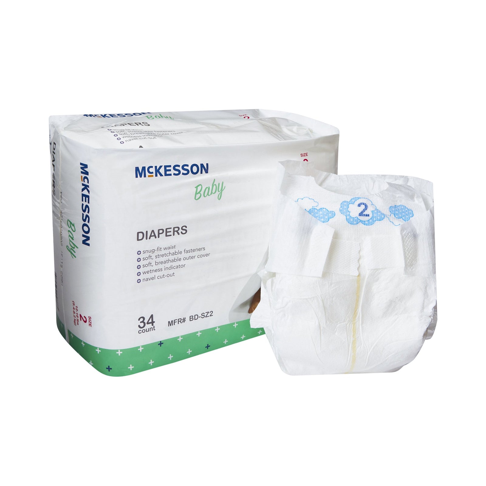 McKesson Unisex Baby Diaper