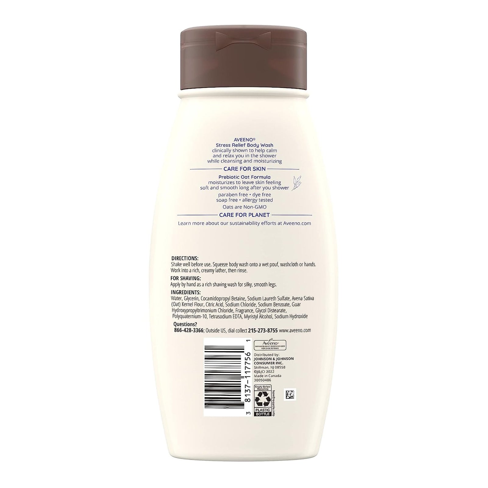 Aveeno, Body Wash Stress Relief Lav 18Oz