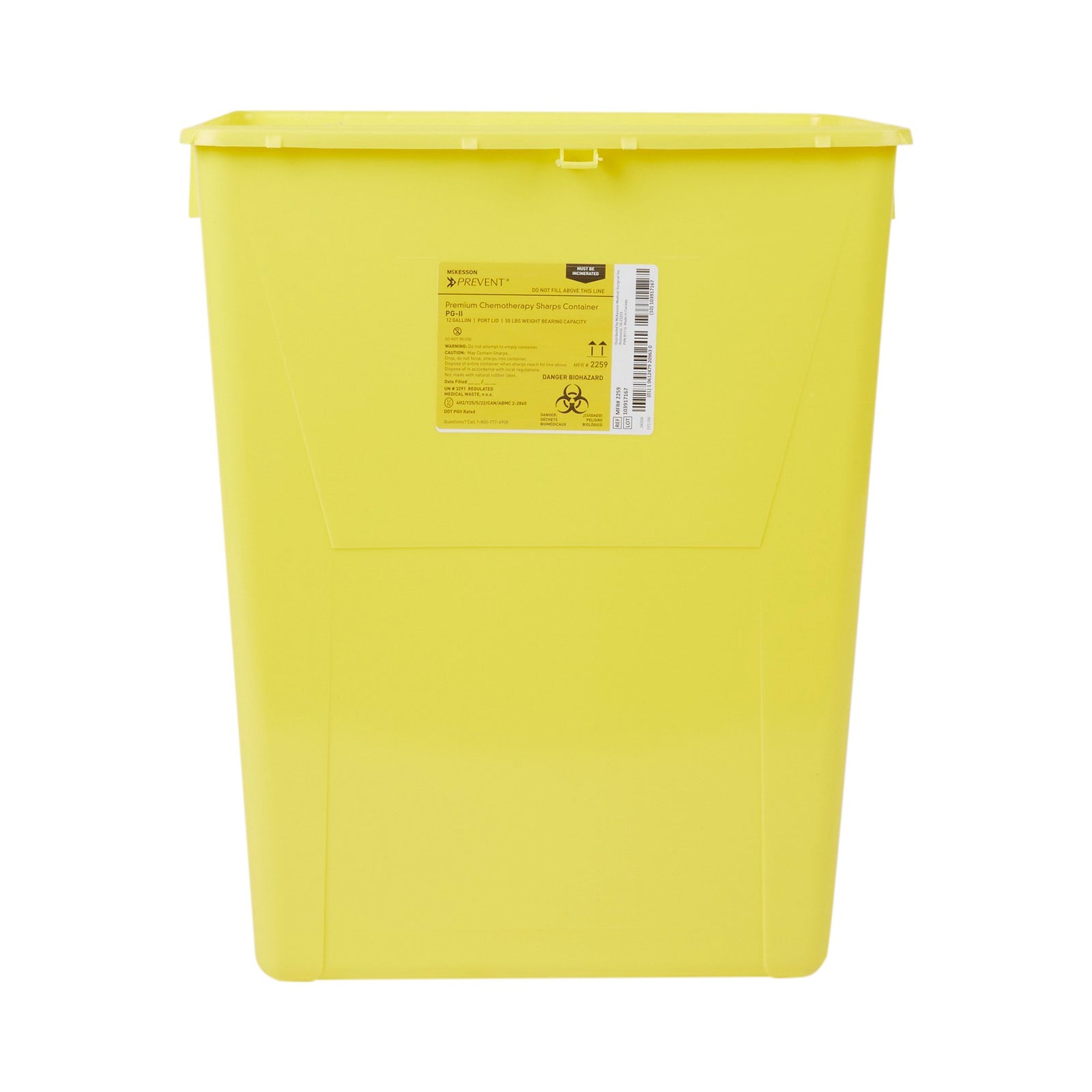 McKesson Prevent Chemotherapy Waste Container