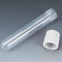 Test Tube Round Bottom Plain 12 X 75 Mm 5 Ml White Screw Cap Polypropylene Tube