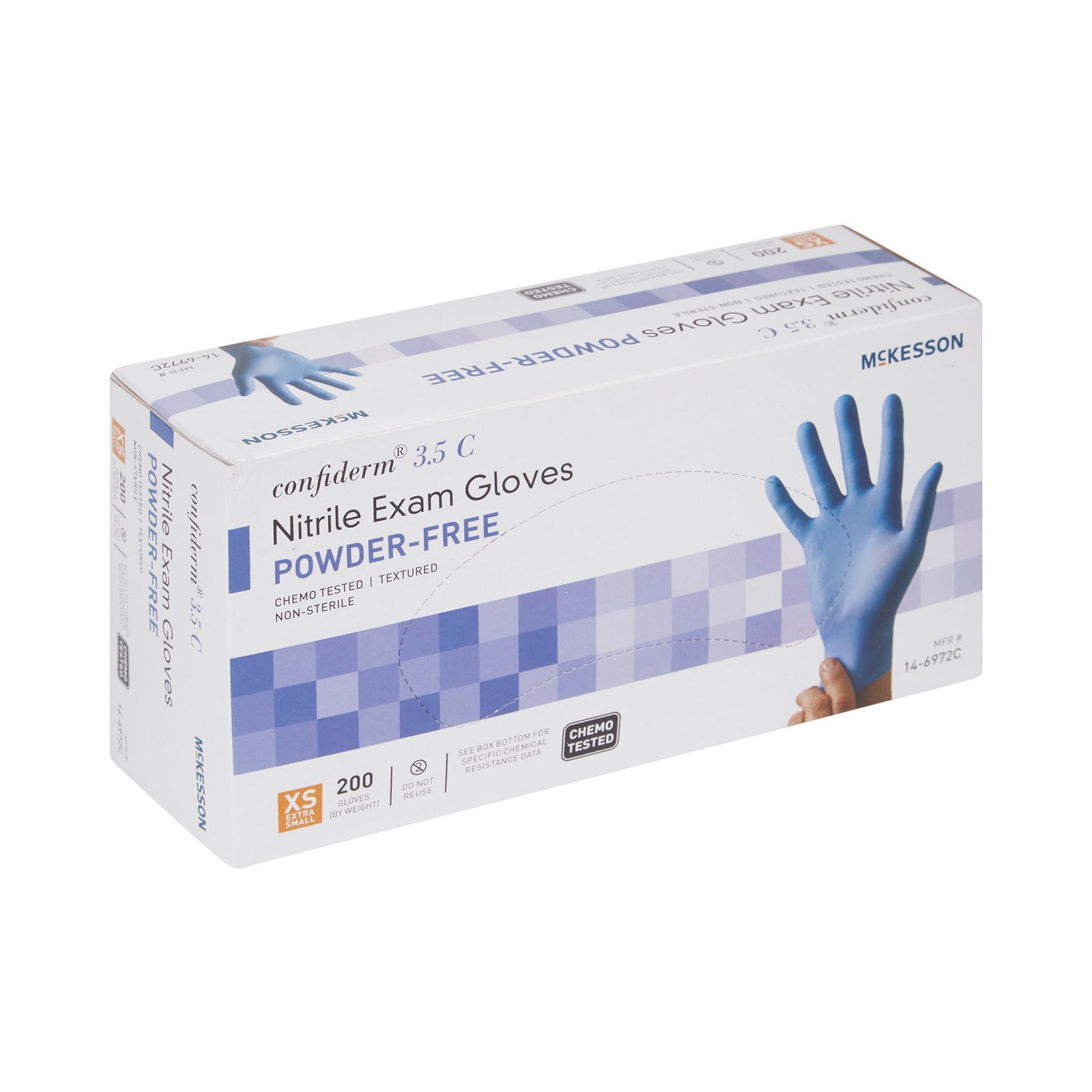 McKesson Confiderm 3.5C Nitrile Exam Glove