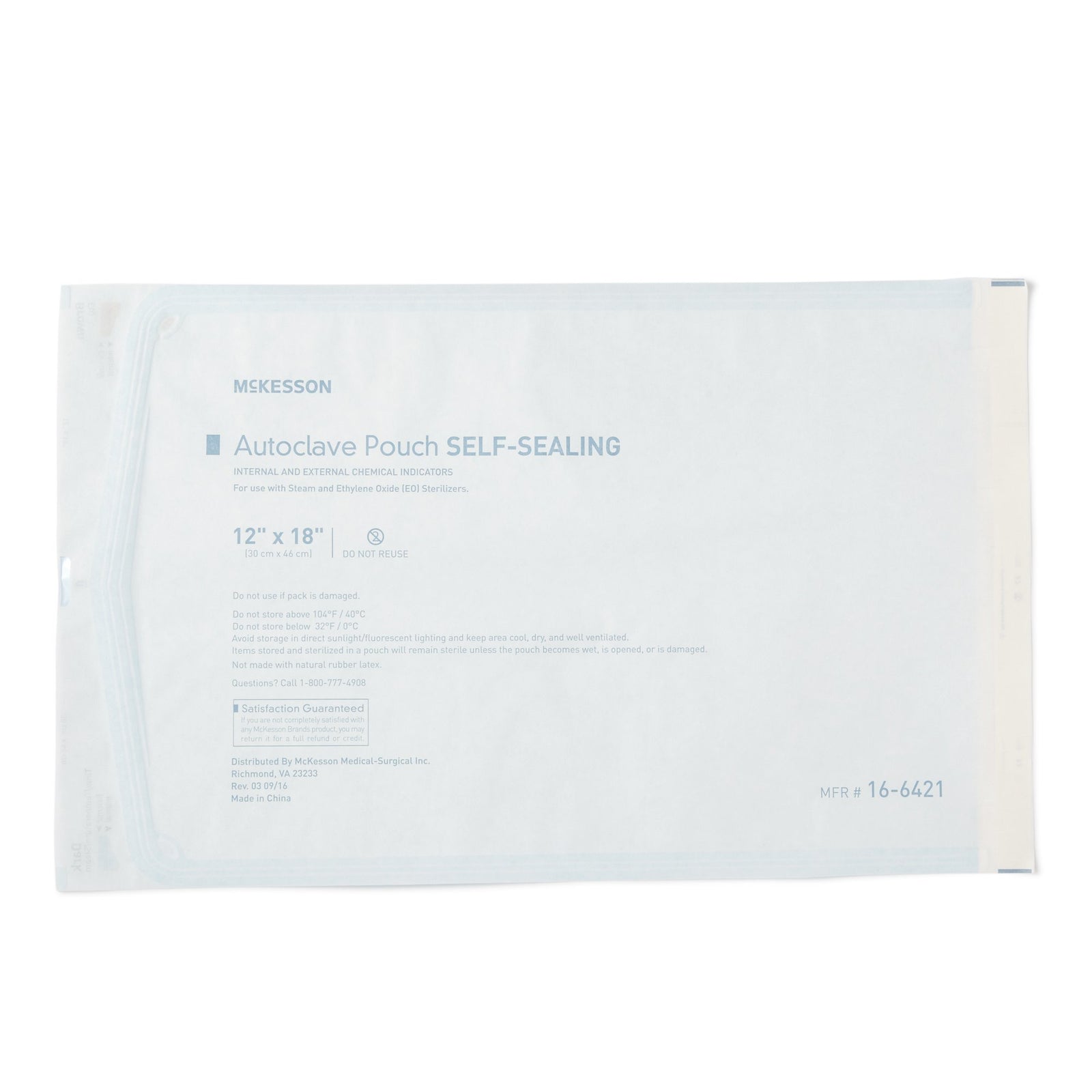 McKesson Sterilization Pouch