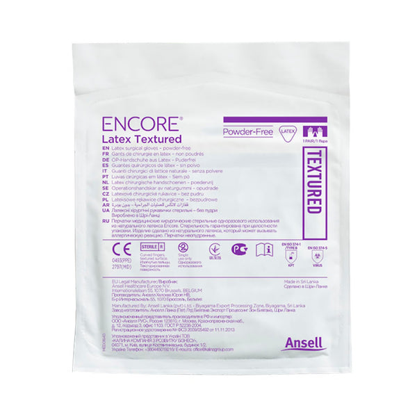 ENCORE Latex Textured Surgical Glove