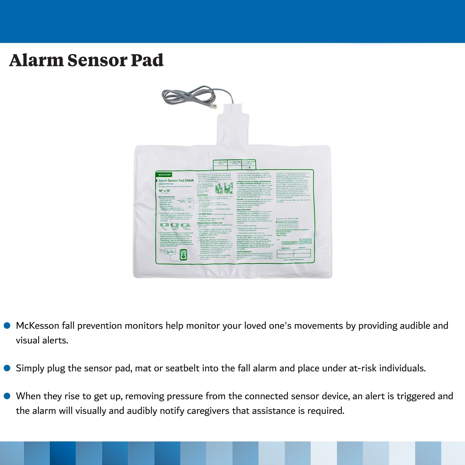 McKesson Brand Alarm Sensor Pad