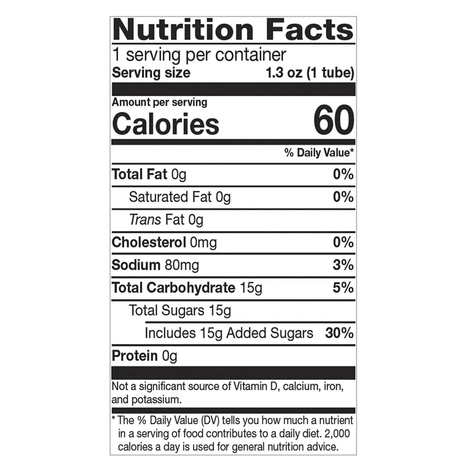 Glutose 15 Oral Glucose Gel