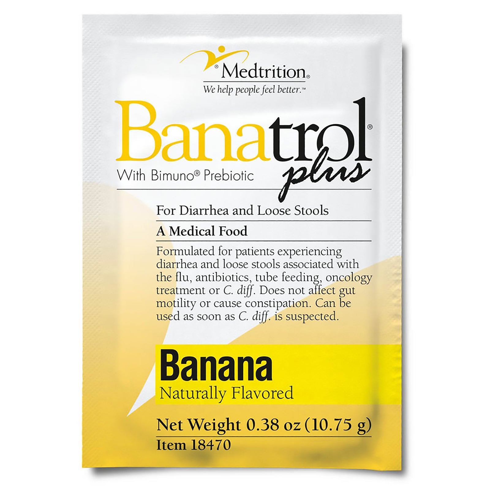 Banatrol® Plus Banana Oral Supplement, 10.75 Gram Individual Packet