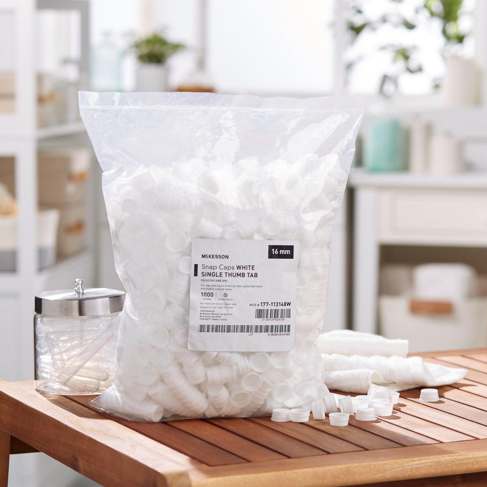 McKesson Blue Tube Closure