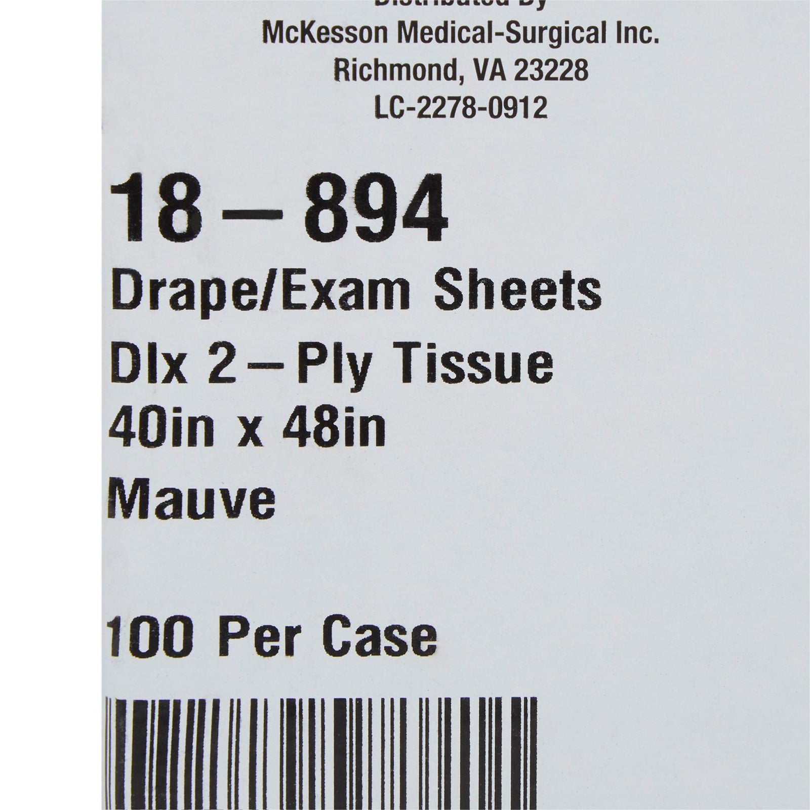 McKesson General Purpose Drape