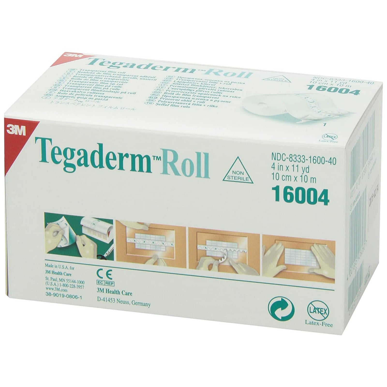 3M Tegaderm Transparent Film Dressing Frame Style