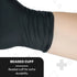 Beaded cuff design for secure fit