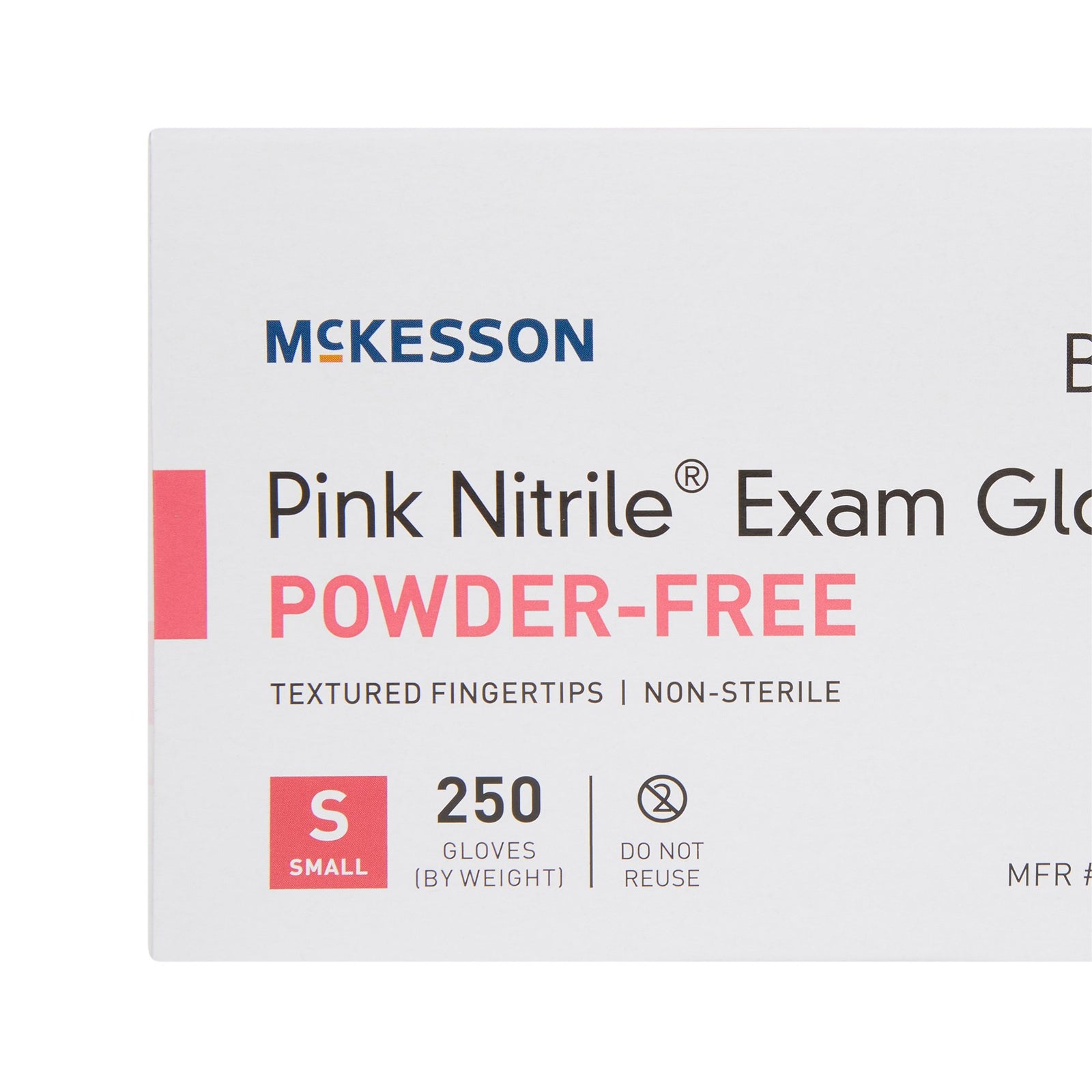 McKesson Pink Nitrile Nitrile Exam Glove