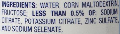 Ensure Pre-Surgery ingredients panel close-up