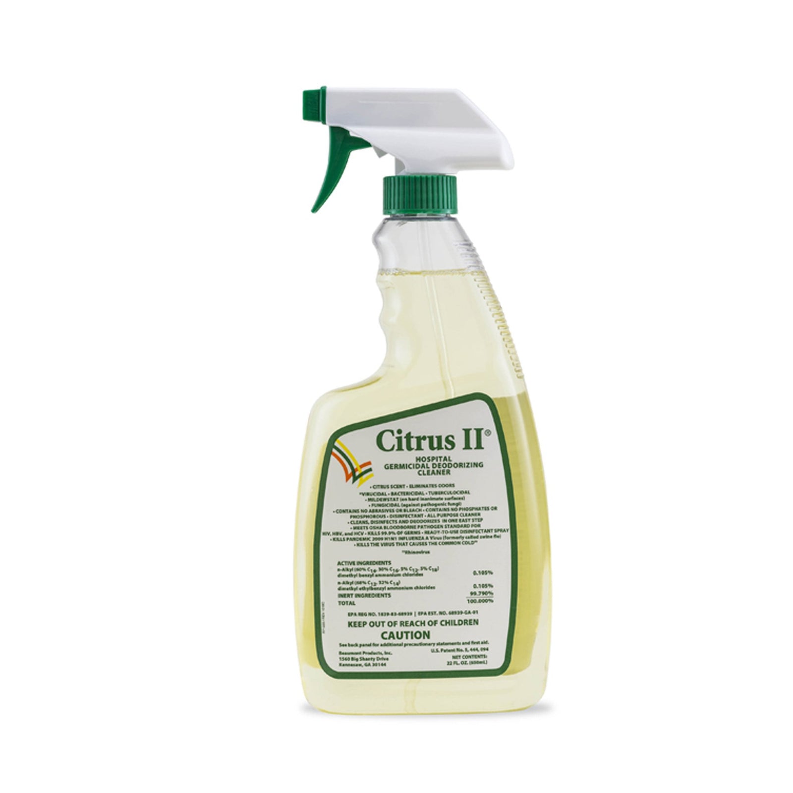 Citrus II Surface Germicidal Deodorizing Cleaner
