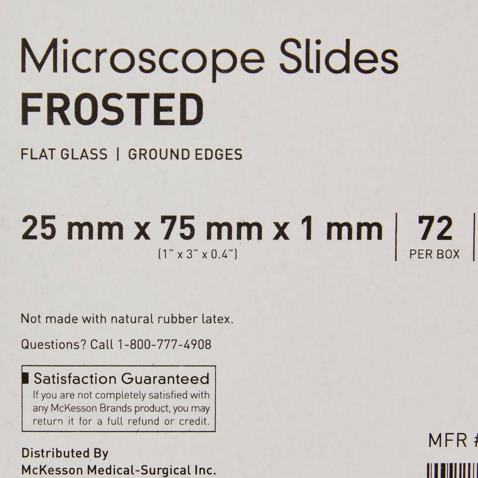 McKesson Microscope Slide