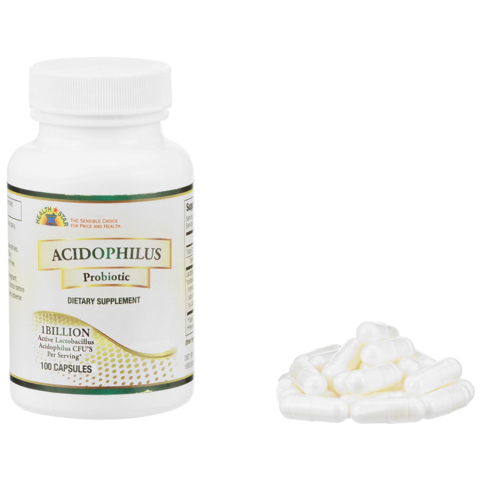 Health-Star Acidophillus Probiotic Dietary Supplement