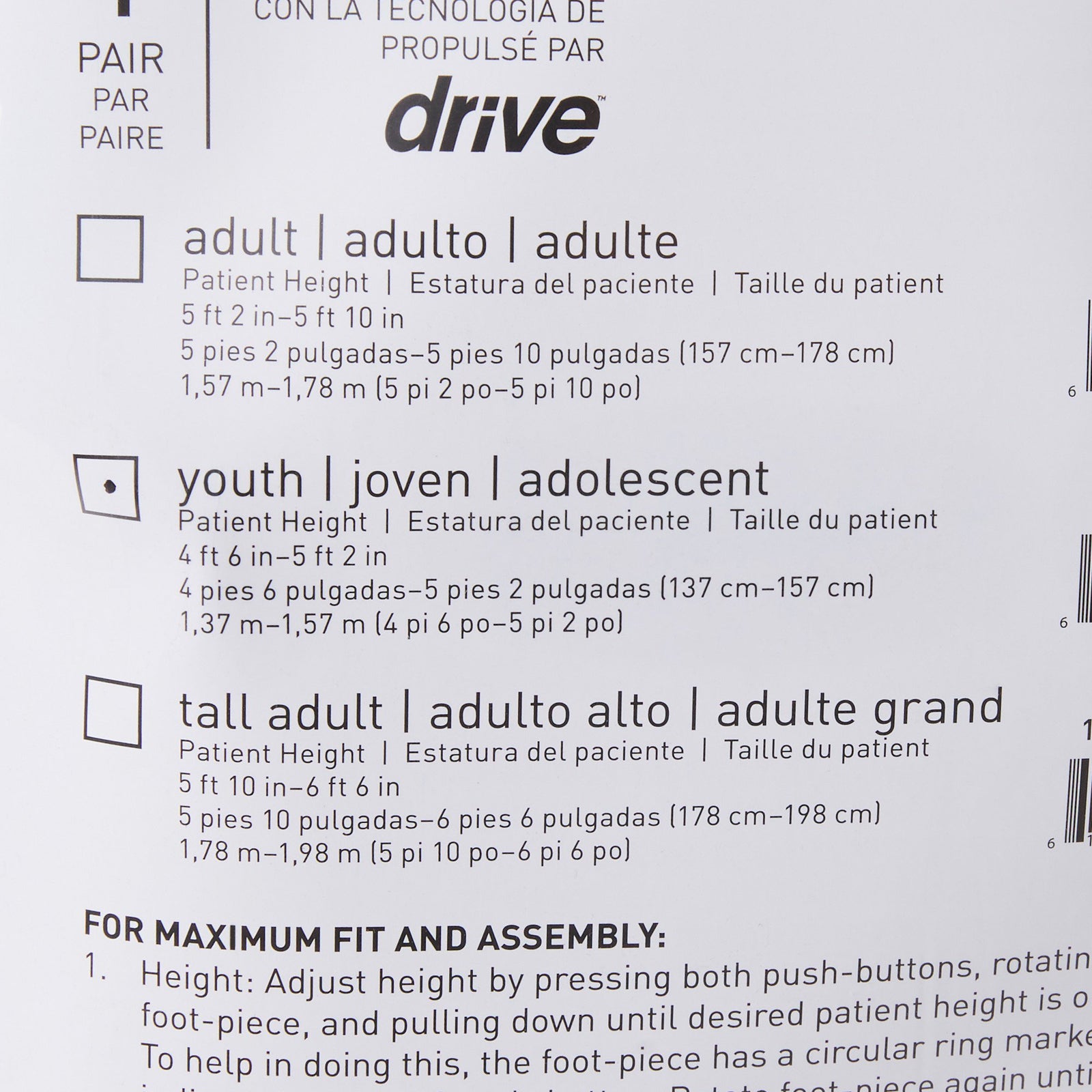 McKesson Underarm Crutches