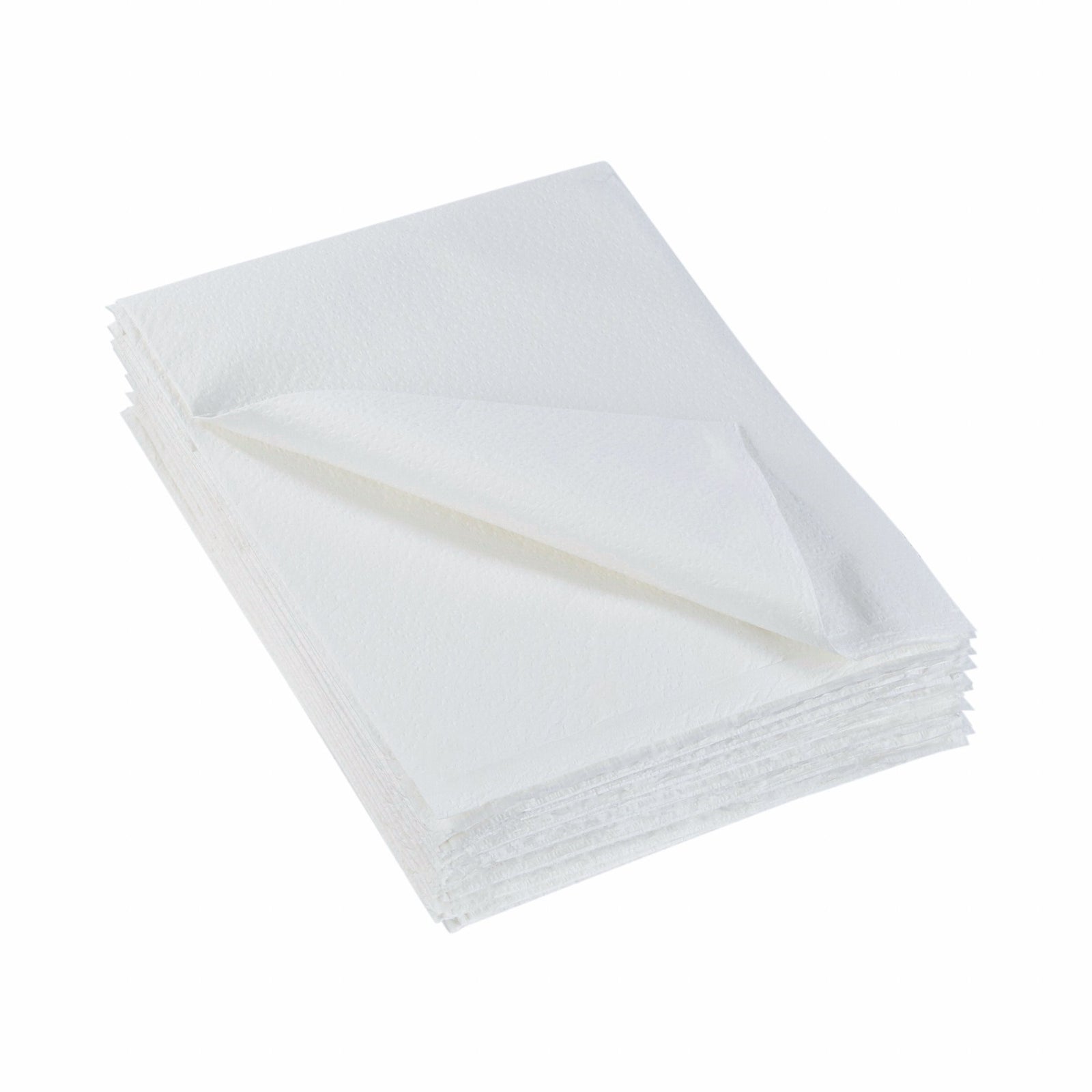 McKesson White Tissue/Poly Pillowcase