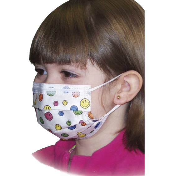 Procedure Mask Pleated Earloops One Size Fits Most Blue Nonsterile Not Rated Adult
