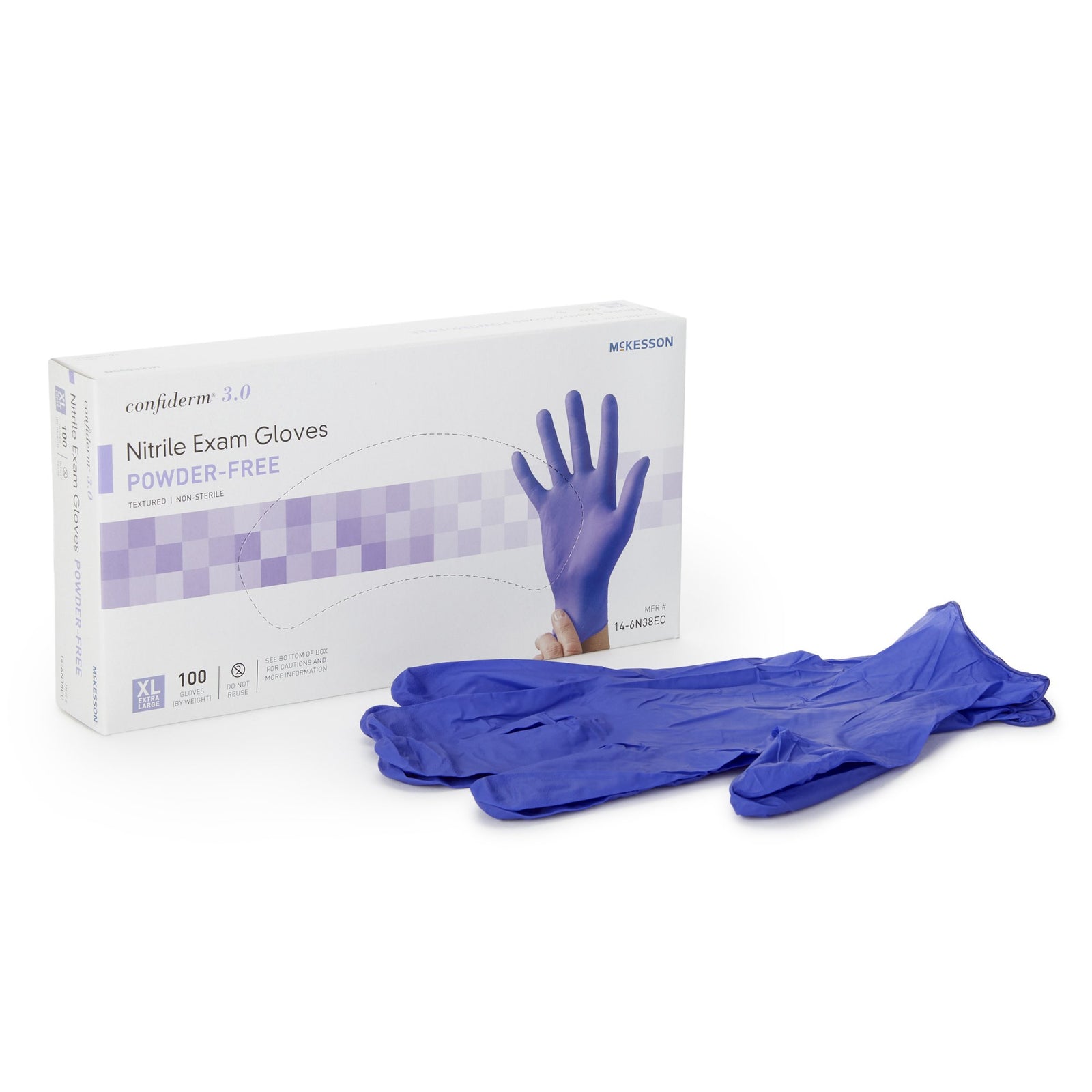McKesson Confiderm 3.0 Nitrile Exam Glove