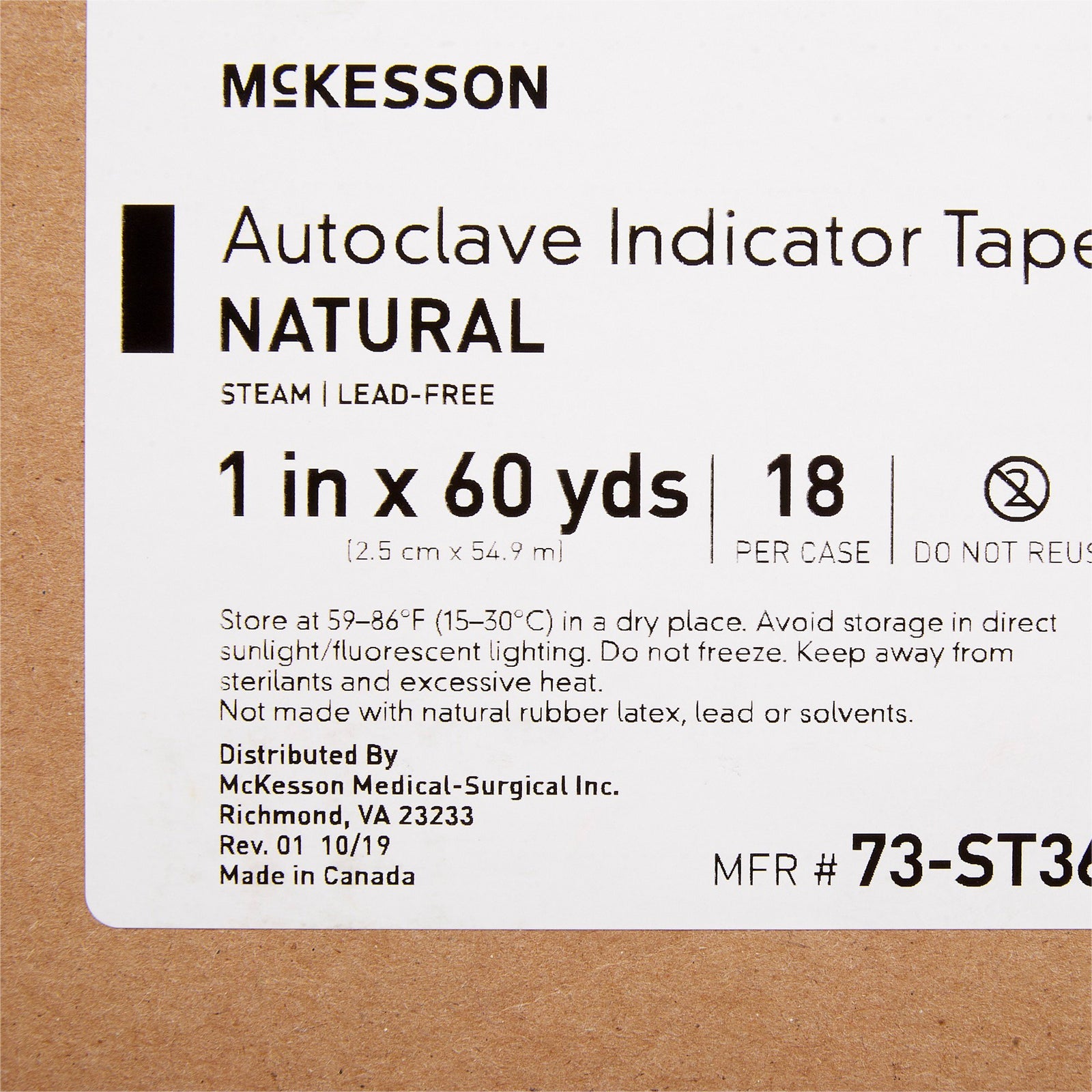 McKesson Steam Indicator Tape