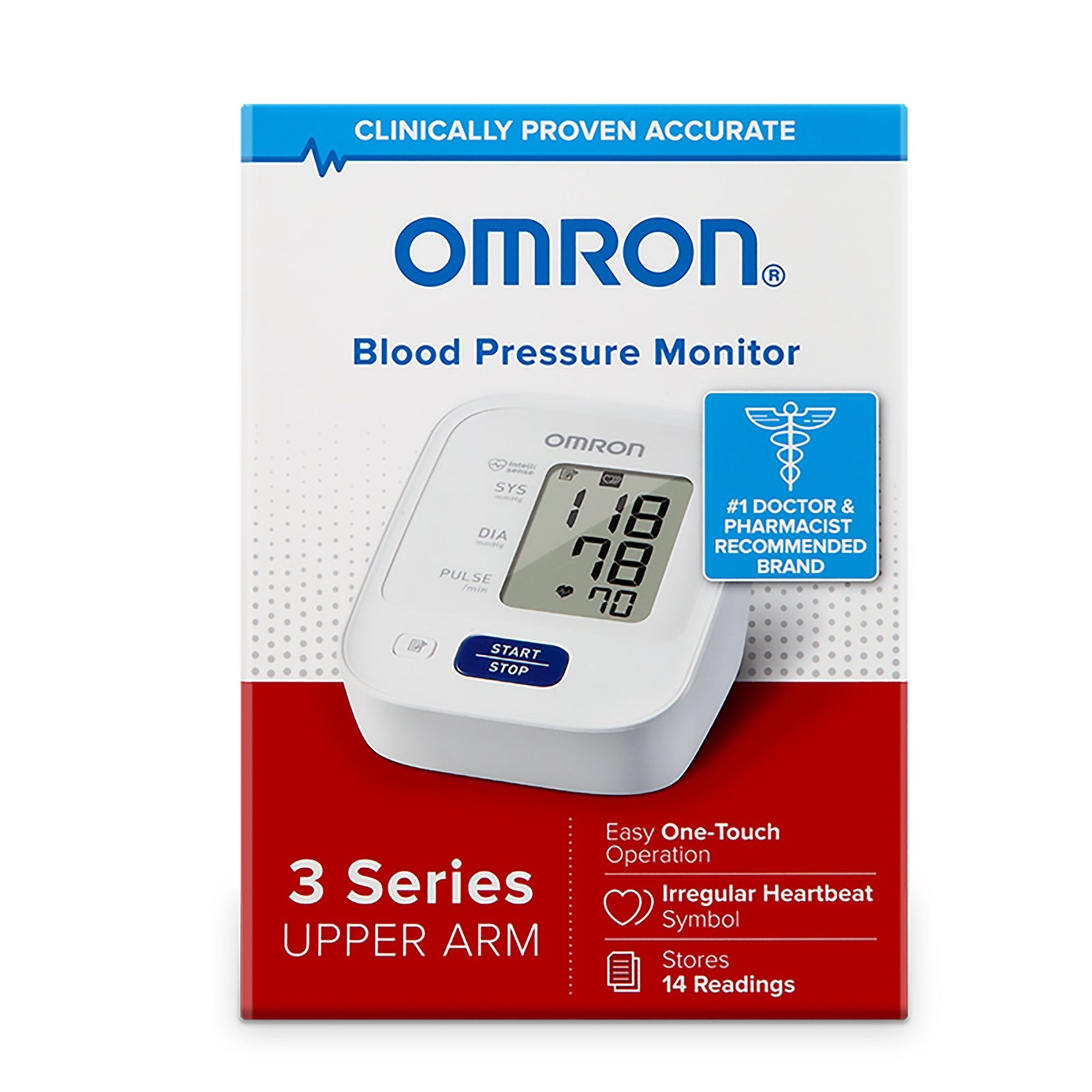 Omron3 Series Home Automatic Digital Blood Pressure Monitor